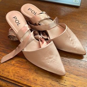 NIB POL Ballet Bridal Kitten Heels